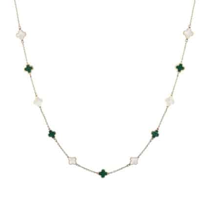 שרשרת אבני חן, זהב 14K, דגם C277-283501ML-MP