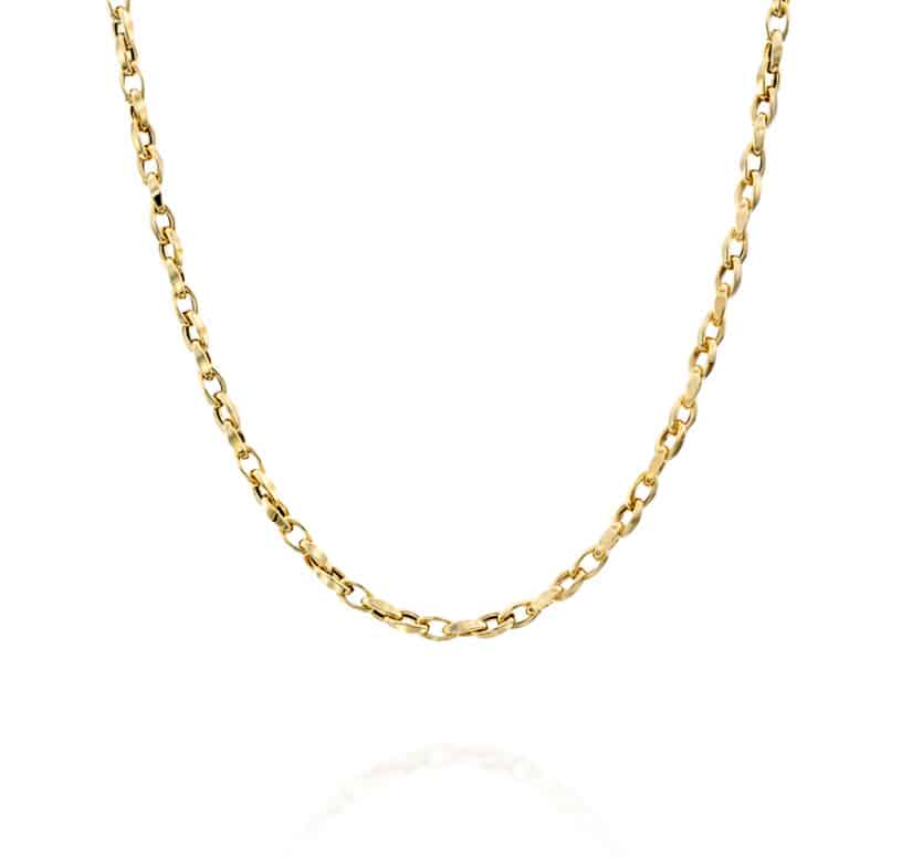 שרשרת חוליות מזהב 14K , דגם C277-283985-27307450