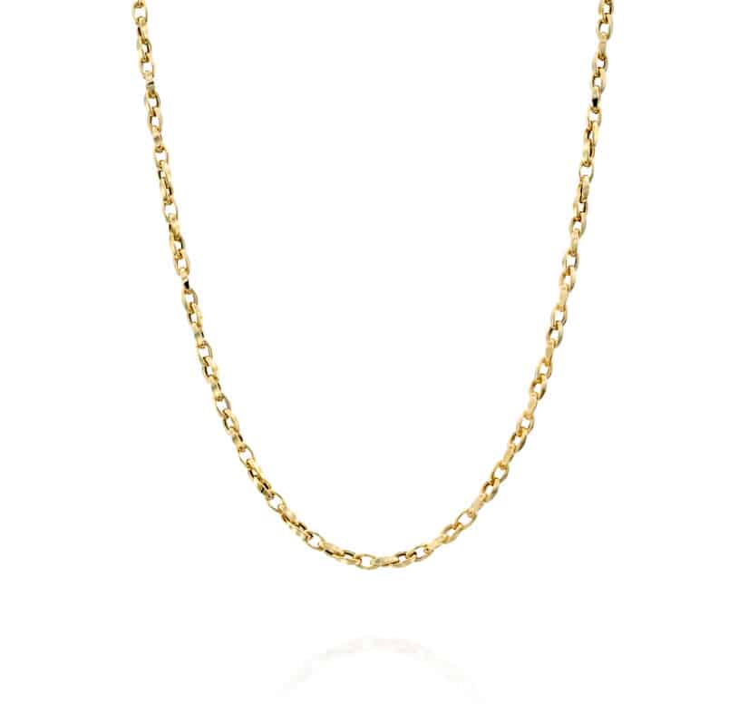 שרשרת חוליות מזהב 14K , דגם C277-283985-27307450