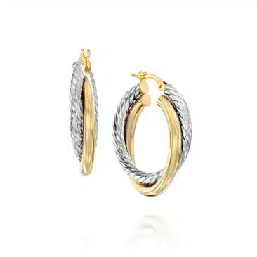 עגילי זהב 14K , דגם  E121-15850015698-20