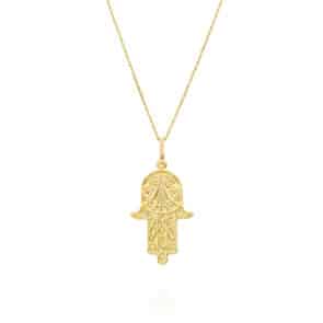 תליון חמסה , זהב 14K, דגם P277-185243