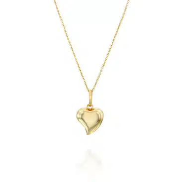 תליון לב, 14K זהב, דגם P277-223286