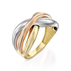 טבעת זהב 14K , דגם R277-264316