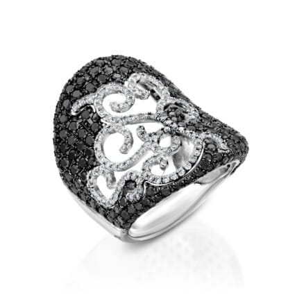 טבעת יהלומים, 18K זהב, משובצת 2.13 קראט יהלומים, דגם RD3277