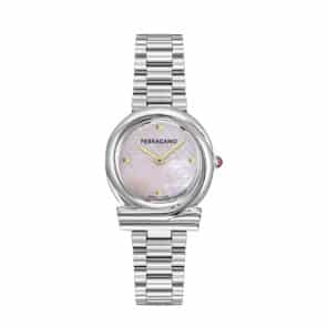 שעון Ferragamo מקולקציית Gancini Twisted, שעון לאישה ,דגם SFTG00325