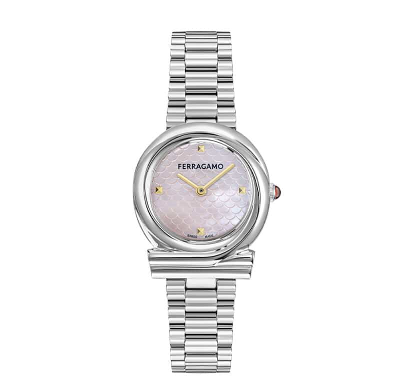 שעון Ferragamo מקולקציית Gancini Twisted, שעון לאישה ,דגם SFTG00325