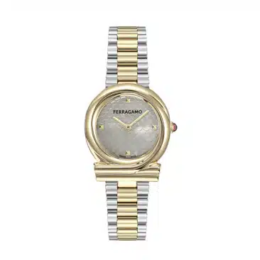 שעון Ferragamo מקולקציית Gancini Twisted, שעון לאישה ,דגם SFTG00425