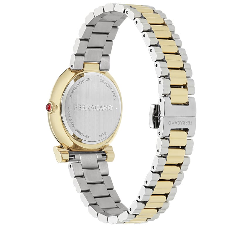 שעון Ferragamo מקולקציית Gancini Twisted, שעון לאישה ,דגם SFTG00425