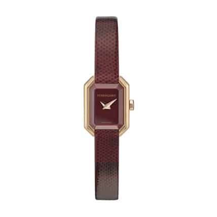 שעון Ferragamo מקולקציית CRYSTAL TANK PETITE, שעון לאישה ,דגם SFTI00225