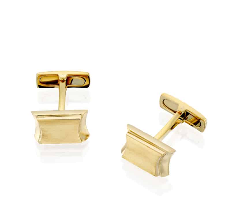 חפתים מזהב צהוב 14K , דגם T9007050