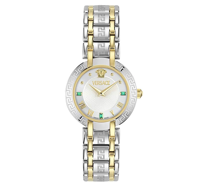 שעון Versace עם אמרלד מקולקציית ANTLIA, שעון לאישה ,דגם VE0P00725