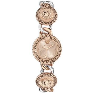 שעון Versace מקולקציית LA GRECA STUD ICON, שעון לאישה ,דגם VE0Q00225