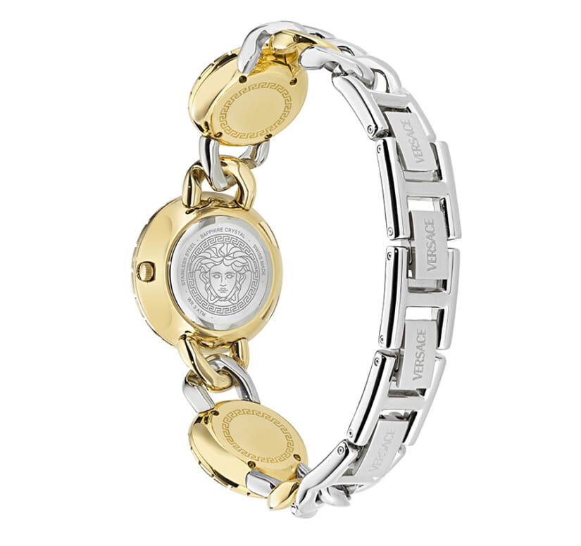 שעון Versace מקולקציית LA GRECA STUD ICON, שעון לאישה ,דגם VE0Q00325