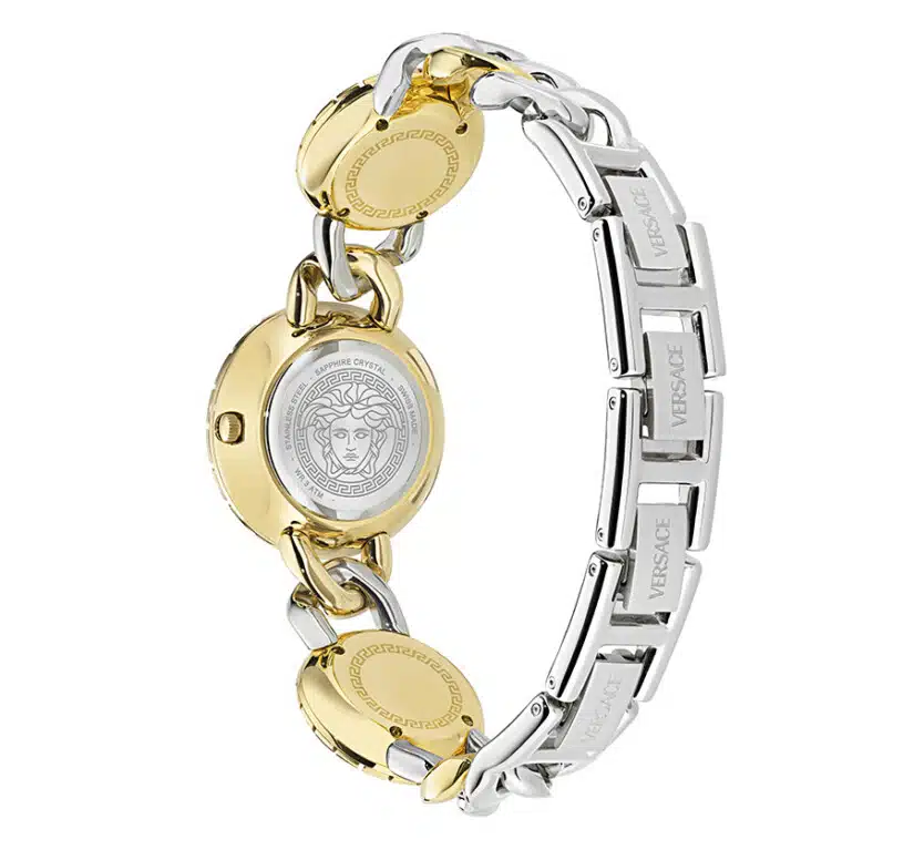 שעון Versace מקולקציית LA GRECA STUD ICON, שעון לאישה ,דגם VE0Q00325