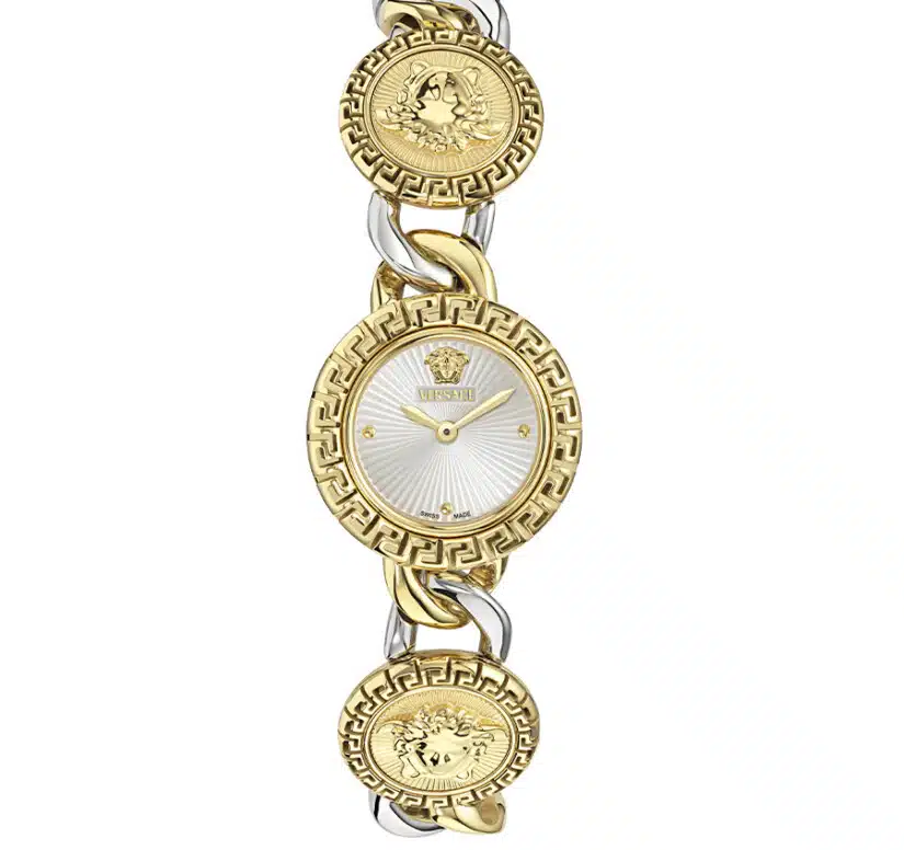 שעון Versace מקולקציית LA GRECA STUD ICON, שעון לאישה ,דגם VE0Q00325