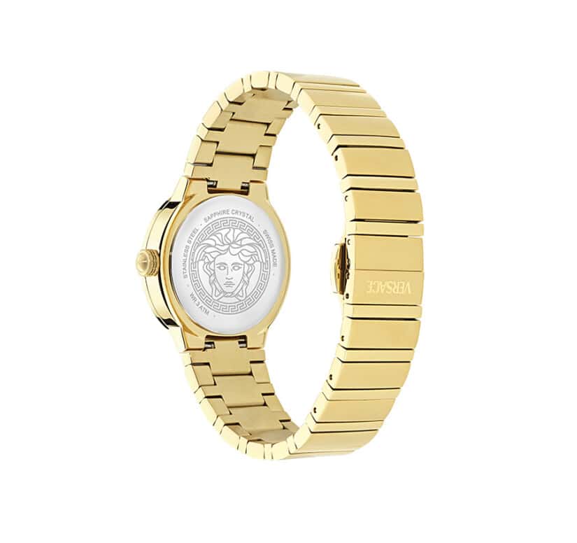 שעון Versace מקולקציית GRECA LOGO PEARL, שעון לאישה ,דגם VE0S00525