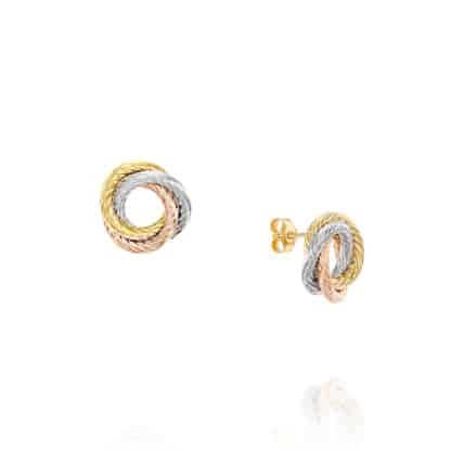 עגילי זהב 14K , דגם  E277-263088