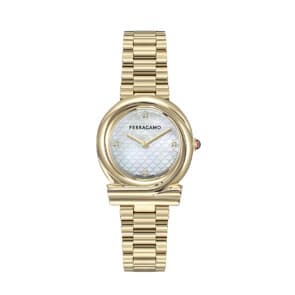 שעון Ferragamo מקולקציית Gancini Twisted, שעון לאישה ,דגם SFTG00525