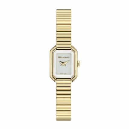 שעון Ferragamo מקולקציית CRYSTAL TANK PETITE, שעון לאישה ,דגם SFTI00425