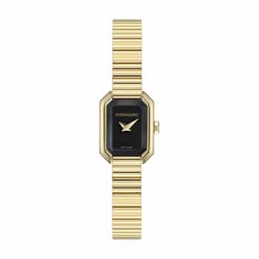 שעון Ferragamo מקולקציית CRYSTAL TANK PETITE, שעון לאישה ,דגם SFTI00525