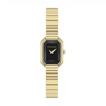 שעון Ferragamo מקולקציית CRYSTAL TANK PETITE, שעון לאישה ,דגם SFTI00525