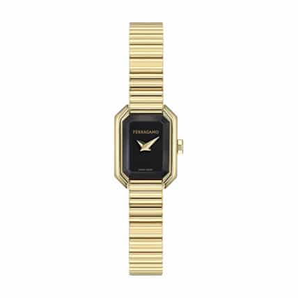 שעון Ferragamo מקולקציית CRYSTAL TANK PETITE, שעון לאישה ,דגם SFTI00525