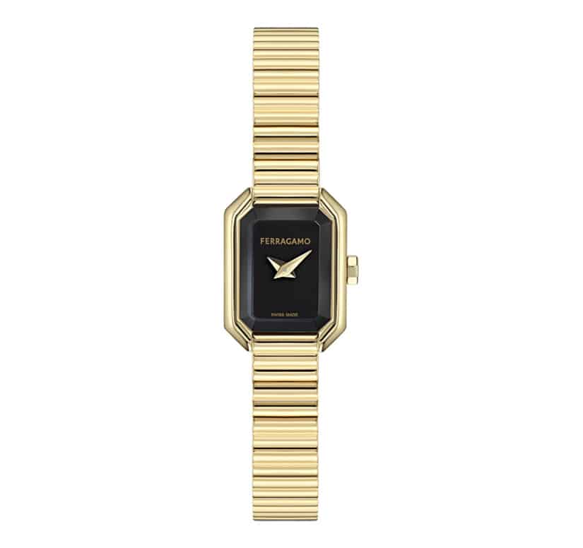 שעון Ferragamo מקולקציית CRYSTAL TANK PETITE, שעון לאישה ,דגם SFTI00525