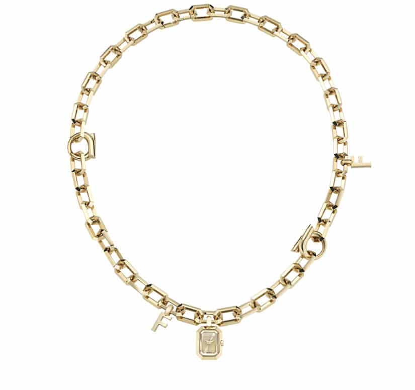 שעון-תליון Ferragamo מקולקציית CHARM, שעון לאישה ,דגם SFTQ00425