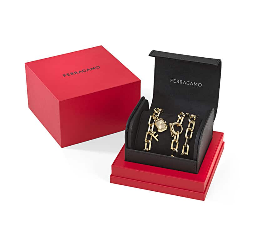 שעון-תליון Ferragamo מקולקציית CHARM, שעון לאישה ,דגם SFTQ00425