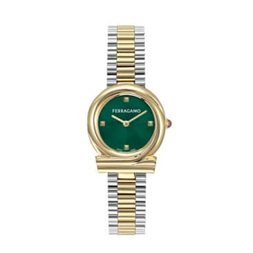 שעון Ferragamo מקולקציית Gancini Twisted, שעון לאישה ,דגם SFVB01425