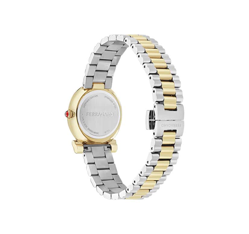 שעון Ferragamo מקולקציית Gancini Twisted, שעון לאישה ,דגם SFVB01425