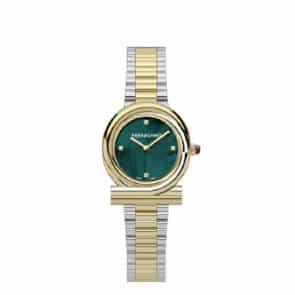 שעון Ferragamo מקולקציית Gancini Twisted, שעון לאישה ,דגם SFVB01425