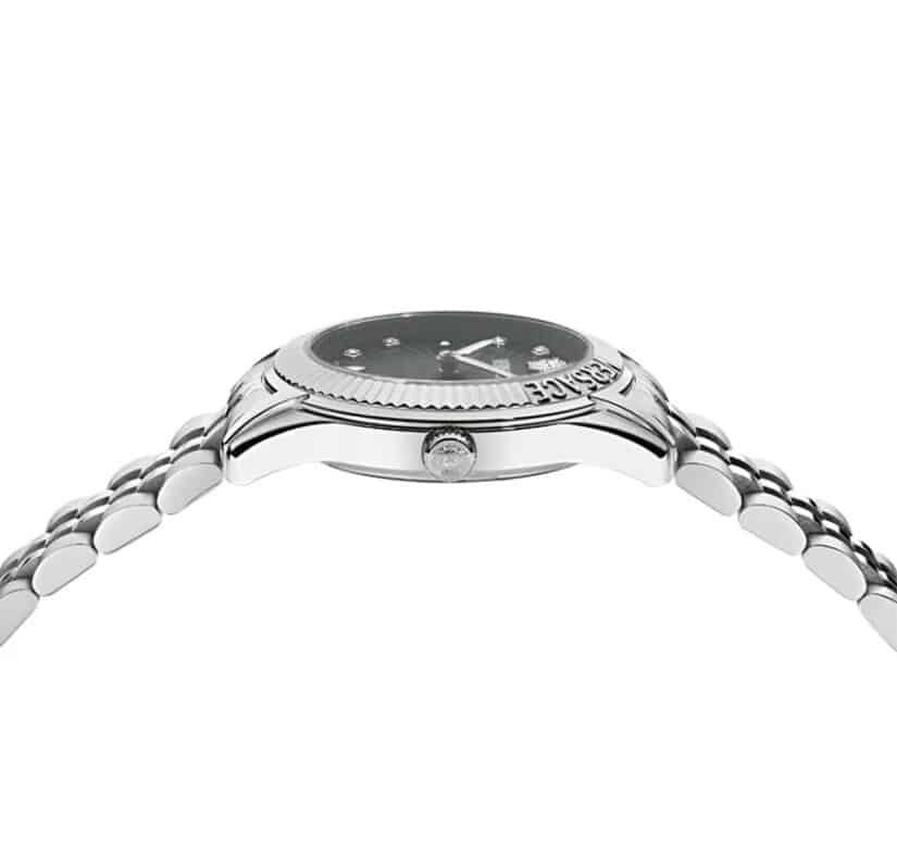 שעון Versace מקולקציית GRECA TIME WITH DIAMONDS, שעון לאישה ,דגם VE9CA0525