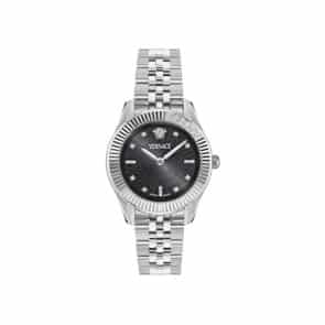 שעון Versace מקולקציית GRECA TIME WITH DIAMONDS, שעון לאישה ,דגם VE9CA0525
