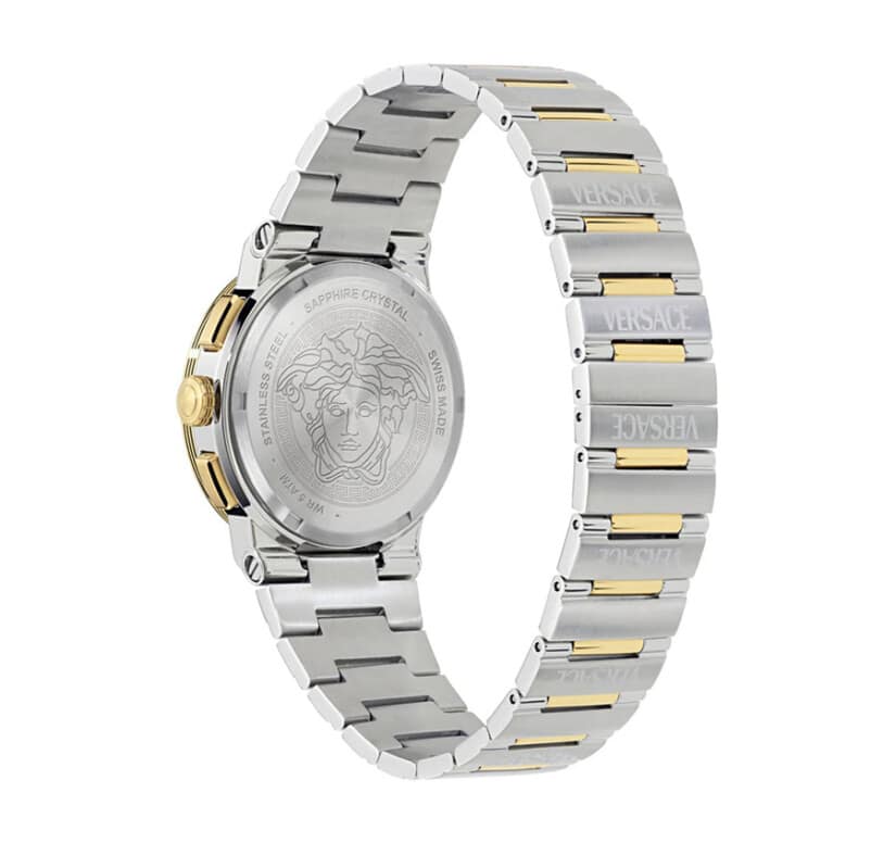 שעון Versace מקולקציית GRECA LOGO CHRONO RESTYLE , שעון לגבר ,דגם VEKMA0425