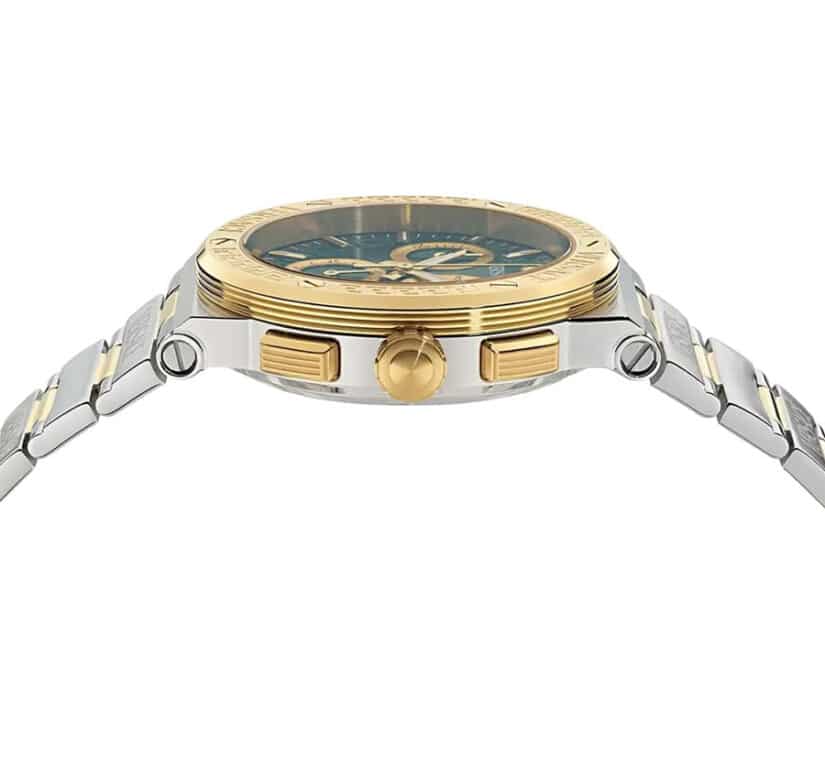 שעון Versace מקולקציית GRECA LOGO CHRONO RESTYLE , שעון לגבר ,דגם VEKMA0425