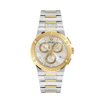 שעון Versace מקולקציית GRECA LOGO CHRONO RESTYLE , שעון לגבר ,דגם VEKMA0525
