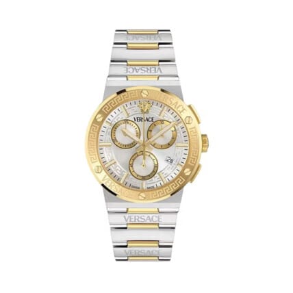 שעון Versace מקולקציית GRECA LOGO CHRONO RESTYLE , שעון לגבר ,דגם VEKMA0525