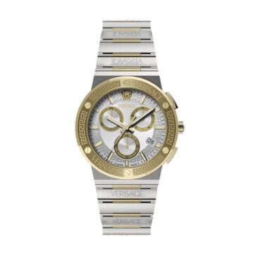שעון Versace מקולקציית GRECA LOGO CHRONO RESTYLE , שעון לגבר ,דגם VEKMA0525
