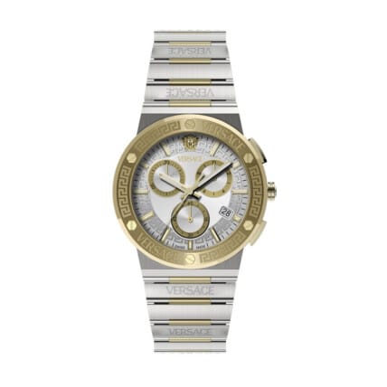 שעון Versace מקולקציית GRECA LOGO CHRONO RESTYLE , שעון לגבר ,דגם VEKMA0525