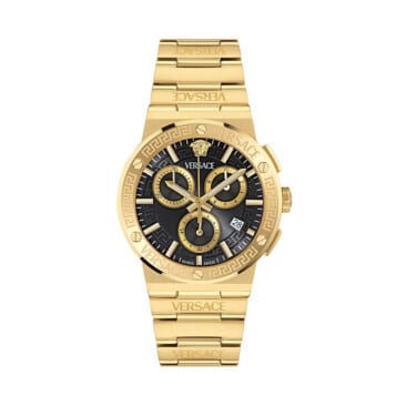 שעון Versace מקולקציית GRECA LOGO CHRONO RESTYLE , שעון לגבר ,דגם VEKMA0625