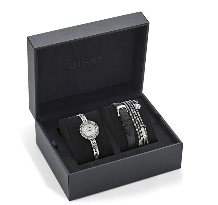 שעון Versace מקולקציית GRECA PENDANT PRECIOUS , שעון לאישה ,דגם VEKNA0125