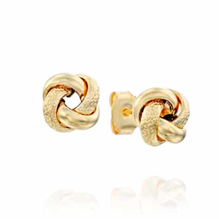 עגילי מזהב 14K, צמודים לאוזן, דגם E277-186108