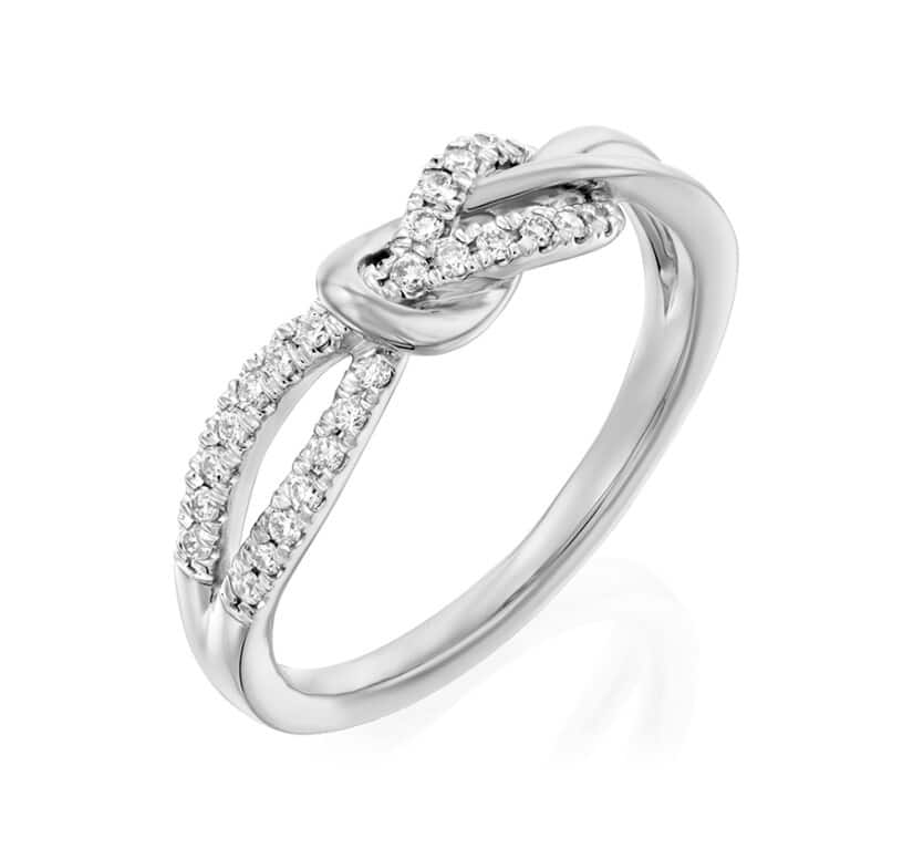 טבעת יהלומים, זהב 14K משובצת 0.20 קראט יהלומים, דגם RDSRF31858