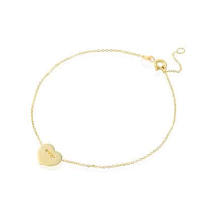 צמיד זהב 14K, דגם B277-286135-18