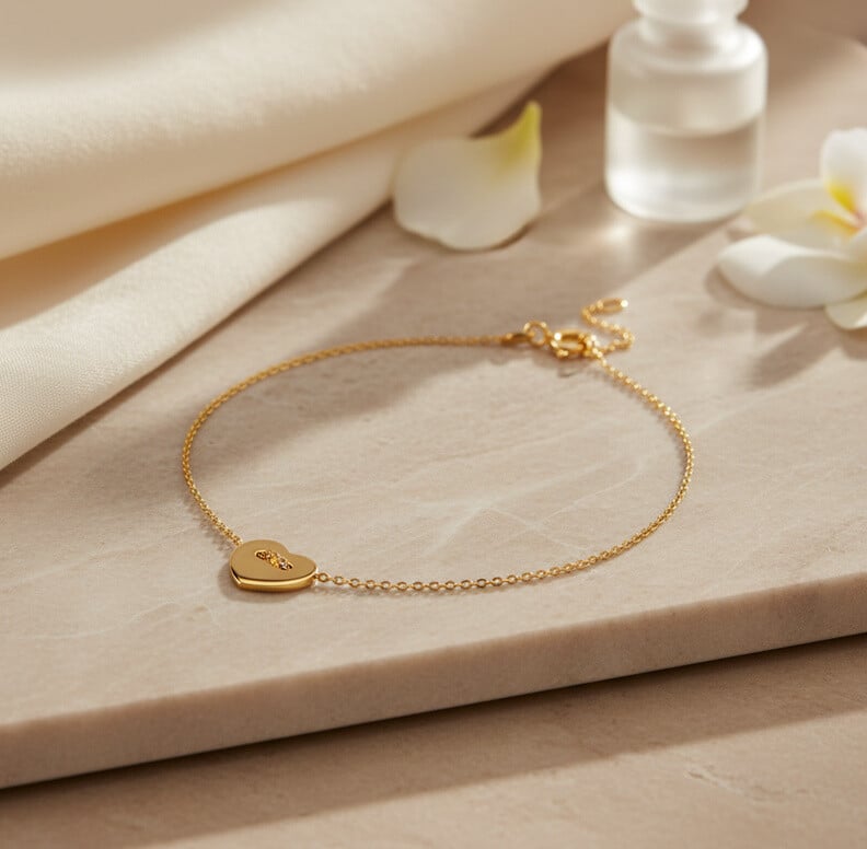 צמיד זהב 14K, דגם B277-286135-18