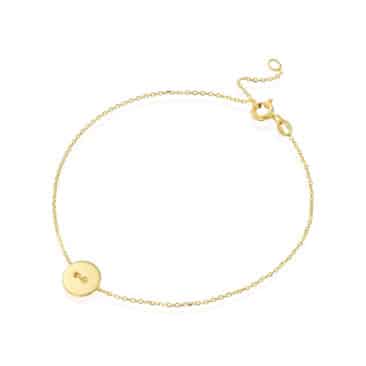 צמיד זהב 14K, דגם B277-286137-19