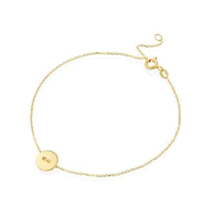 צמיד זהב 14K, דגם B277-286137-19