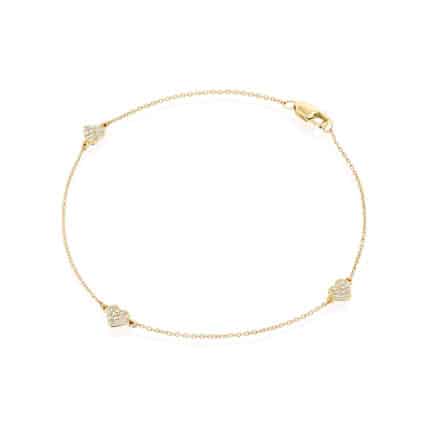 צמיד יהלומים, זהב 14K, דגם BDSBF10871