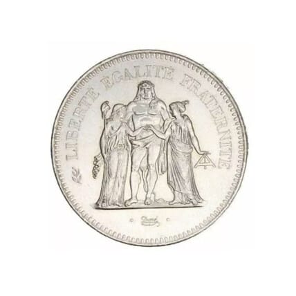 מטבע צרפתי של 50 פרנק – “הרקולס” (Hercule) 🇫🇷